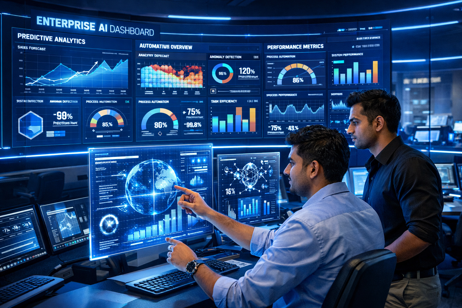 Enterprise AI Analytics Dashboard